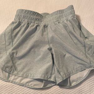 Lululemon track that shorts with built in liner.